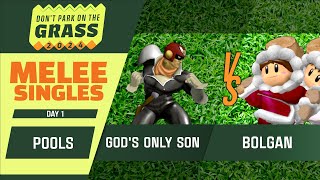 Gods Only Son Captain Falcon vs Bolgan Ice Climbers  DPG 2024  Melee Singles Pools [upl. by Hu]