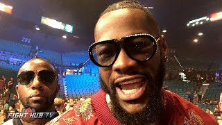 DEONTAY WILDER REACT TO PACQUIAO BEATING BRONER SAYS REMATCH WITH FURY quotVERY CLOSEquot TO HAPPENING [upl. by Ardekan]