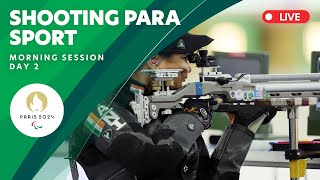 Shooting Para Sport  Morning Session  Day 2  Paris 2024 Paralympics [upl. by Rettig804]