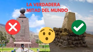 La Verdadera Mitad del Mundo  CATEQUILLA  ECUADOR [upl. by Steffane948]