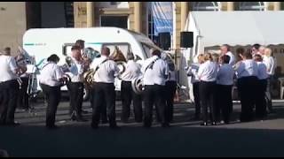 Drighlington Brass Band playing Bramwyn at the 2018 Brighouse March Contest [upl. by Onid]