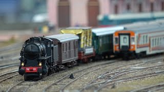 MODEL EXPO ITALY 2023 VERONA MODELLISMO FERROVIARIO  Treni in corsa sui plastici ferroviari [upl. by Akeihsat643]