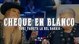 Yuri Paquita la del Barrio  Cheque en BlancoLetraLyrics [upl. by Giralda520]