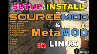 Setup SourcemodMetamod on CSGO Server Linux 2021 [upl. by Lynea501]