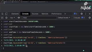 How to handle timezones with JavaScript  Coding with Nylas  Episode 21 [upl. by Warton729]