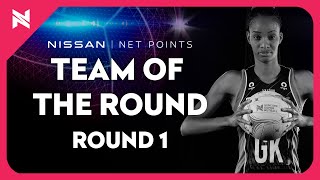 Team of the Round Highlights  Round 1  Suncorp Super Netball [upl. by Latihs]