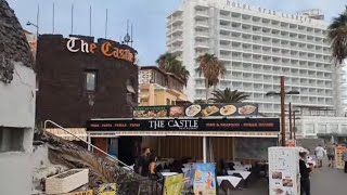 Hotel Gran Tinerfe Castle Monica Restaurant Costa Adeje Tenerife Walk to Veronicas Las Americas [upl. by Odareg]