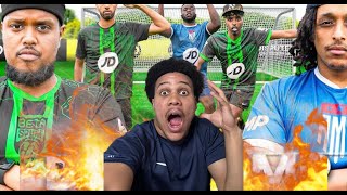 Reacting To BETA SQUAD VS AMP FOOTBALL CHALLENGES [upl. by Janice]