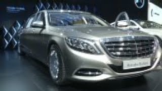 Mercedes luxury Maybach limo promises a glamorous exit [upl. by Esiuole]