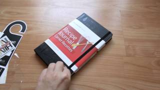 Unboxing Moleskine Recipe Journal [upl. by Main]