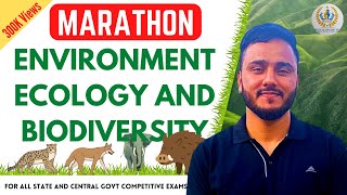 Environment Ecology and Biodiversity  ONE SHOT  By Tawqeer Sir  For all Competitive Exams [upl. by Iraam]