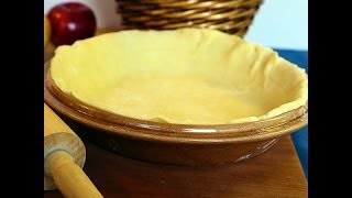 Homemade Pie Crust Recipe [upl. by Odlo]