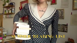 my summer reading list amp chatty book haul [upl. by Netram559]