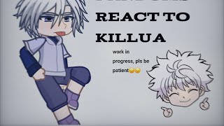 Fandoms react to Killua Zoldyck [upl. by Sualk]