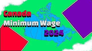 Canada Minimum Wage by Province [upl. by Lyn415]