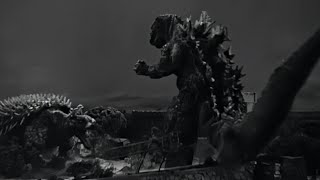 Godzilla vs Anguirus 1080p HD  Godzilla Raids Again [upl. by Odnumyer]