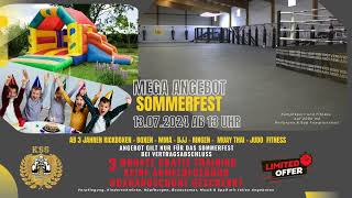 Sommerfest 13072024 ab 13 Uhr Kampfsport Schmiede Kickboxen Heilbronn MMA HeilbronnJerome Heinz [upl. by Llerrod]