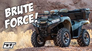 2024 Kawasaki Brute Force 750 Detailed ATV Overview [upl. by Baten623]