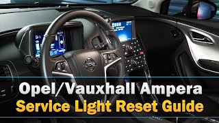 2022 Vauxhall MOKKA Service spanner light reset procedure  EASY guide NO TOOLS NEEDED [upl. by Nagek]