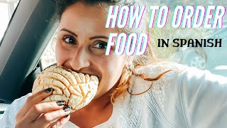 How to order food in Spanish Pedir comida en español [upl. by Michelle]