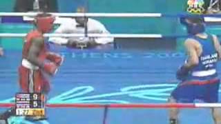 2004 Olympic Final Guillermo Rigondeaux vsPetchkoom [upl. by Enavi]