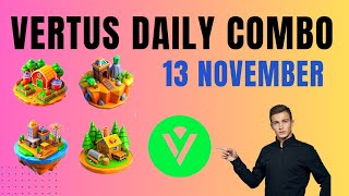 Vertus Daily Combo 13 November  Virtus Daily Combo Code virtus daily today update shorts [upl. by Somisareg443]