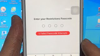 How to remove Restrictions Passcode on iPhone [upl. by Ineslta]