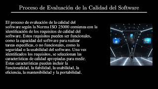 3 Aplicación de la Norma ISO 25000 en la evaluación de la calidad del software [upl. by Ellenwad]