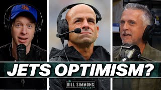 Jets Optimism Post Saleh With Sean Fennessey and Peter Schrager  The Bill Simmons Podcast [upl. by Aihcats]