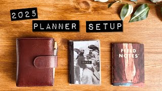 2025 Planner Setup in Passport Moterm Travelers Notebook [upl. by Enyalaj935]