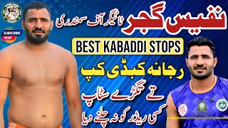 Nafees Gujjar New Best Kabaddi Stop Rajana Kabaddi Cup 2024 [upl. by Darla667]