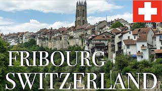 Fribourg Switzerland  Fribourg  Swiss towns  canton Fribourg [upl. by Harmonia]