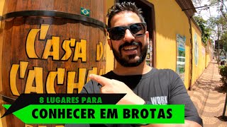 O que fazer em BROTAS  8 lugares IMPERDÍVEIS para conhecer [upl. by Ennaeerb]