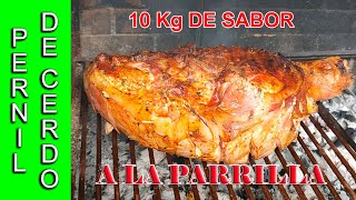 PERNIL DE CERDO A LA PARRILLA [upl. by Kippar]