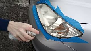 The CHEAPEST amp EASIEST Way to PERMANENTLY Restore Hazy Headlights [upl. by Anuaek]