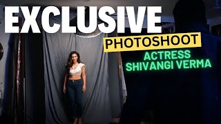 Actress Shivangi Verma Photoshoot Behind the Scenes with Delhis Best Fashion Photographer [upl. by Lynnette]