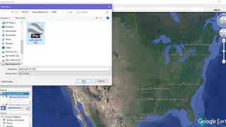 Save Searched Location from Google Earth amp Convert to Shapefile [upl. by Atig]