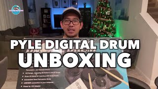 PYLE PTED01 DIGITAL DRUM UNBOXING [upl. by Launcelot]