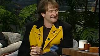 JOHNNY CARSON INTERVIEW ROBIN WILLIAMS Sep 19 1991 [upl. by Sallee]