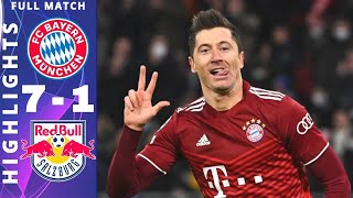 Bayern München vs RB Salzburg 71 Highlights All Goals  Uefa Champions League  March 08 2022 [upl. by Riti]