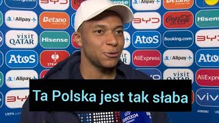 MBAPPE PO MECZU Z POLSKĄ [upl. by Renick980]