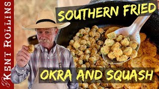 Southern Fried Okra and Yellow Squash [upl. by Brinn]