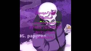 SwapFell Papyrus Theme Dissension REMIX HORROR MIX EPIC ROCK VERSION [upl. by Dalpe]