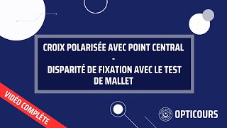 Croix polarisée avec point central test de Mallet  Analyse de la Vision  BTS OL [upl. by Rumilly]