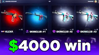 OMG M4A4 HOWL PULLED ON SKINCLUB  SKINCLUB PROMO CODE 2024  PROMO CODE 2024  CS2 2024 [upl. by Aititel]