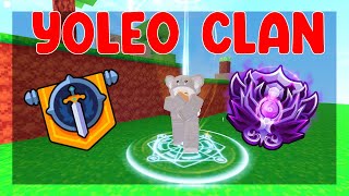 So I Joined YoLeo Clan In Roblox Bedwars [upl. by Avner595]