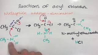 A Level Chemistry Reactions of Acyl Chlorides [upl. by Eudora]