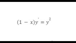 SEPARATION OF VARIABLES 11  1xyy2 [upl. by Airpal510]