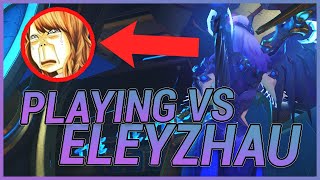 PLAYING VS ELEYZHAU 😱👈✨ IN OVERWATCH 😍💅 [upl. by Odlanar570]