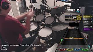 Live and Learn Aquiles Priester Playthrough by Angra  Pro Drums FC [upl. by Olwena47]